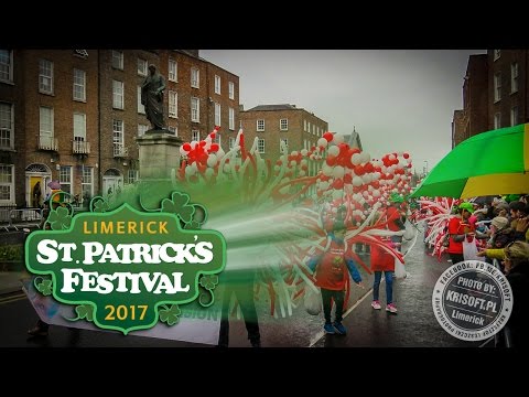 St. Patrick's Day Parade - Limerick 2017 - Full HD - 34min