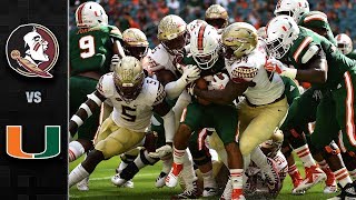 Florida State vs. Miami Football Highlights (2018)