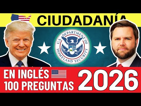 100 QUESTIONS for Citizenship IN ENGLISH 2025 - UPDATED ANSWERS (Questions in English USA)