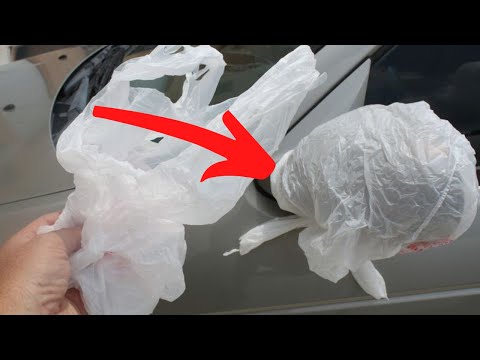 Always Place A Bag On Your Car Mirror When Traveling Alone, Here’s Why !