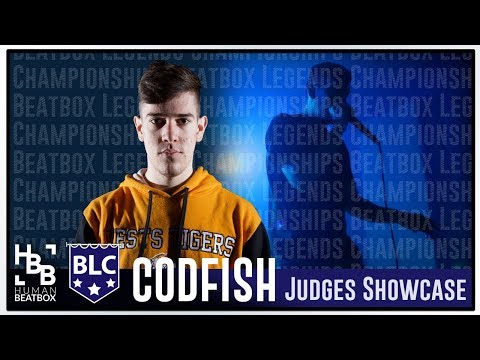 Codfish | Judges Showcase | Beatbox Legends Championships 2018