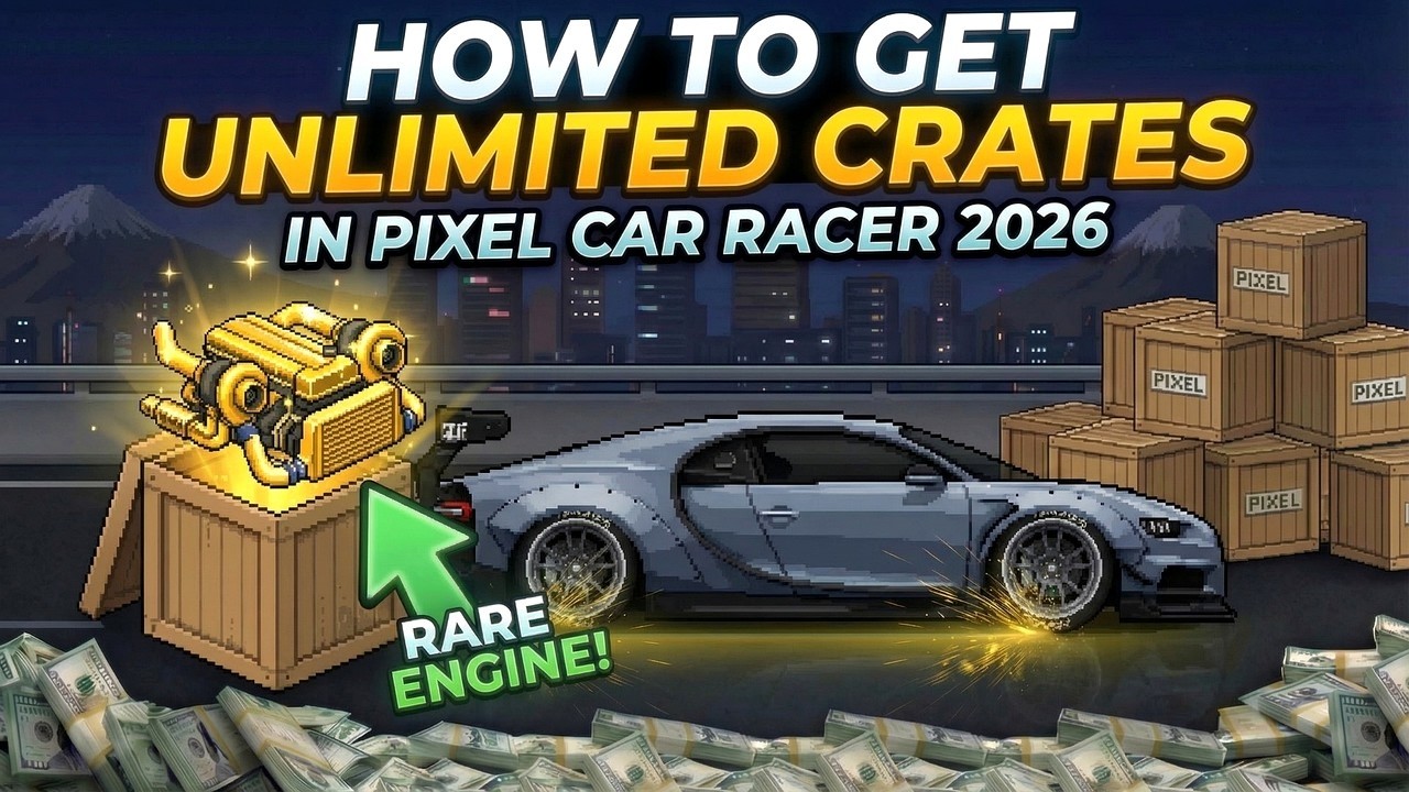 How To Get UNLIMITED Crates in Pixel Car Racer (2026 Guide)