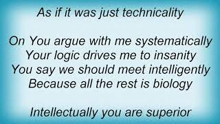 Amanda Lear - Intellectually Lyrics