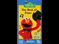 Opening And Closing To Sesame Street The Best Of Elmo 1994 VHS Better Quality