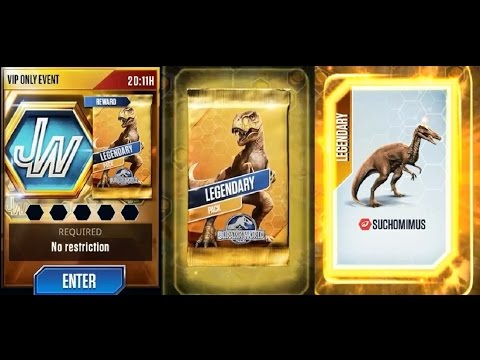 Jurassic World: The Game - "Vip Only Event" 6 - Full Battle - PRESTOSUCHUS And MASTODONSAURUS!