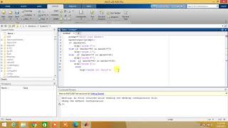 Using conditional statements in Matlab