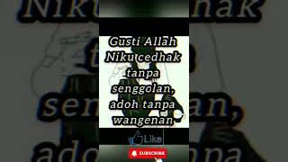 Download lagu Story WhatsApp Gusti Niku Cedhak Tanpa Senggolan🤔 mp3