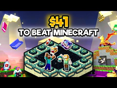 INSANE!! Beating Minecraft with 15 Add-Ons!