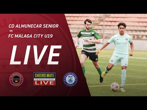 LIVE FOOTBALL: CD ALMUNECAR CITY SENIOR VS FC MALAGA CITY U19