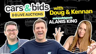 Cars & Bids Live Auctions! Crew Show with Alanis King