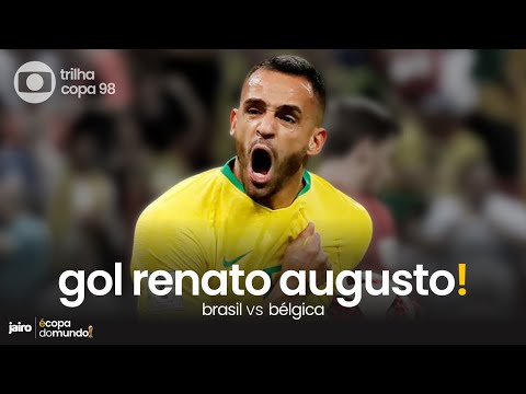 Gol de Renato Augusto: Brasil vs Bélgica | Quartas Final Copa 2018