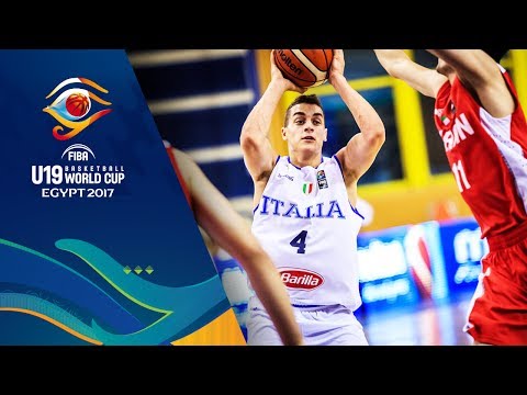 Italy v Iran - Full Game - FIBA U19 Basketball World Cup 2017