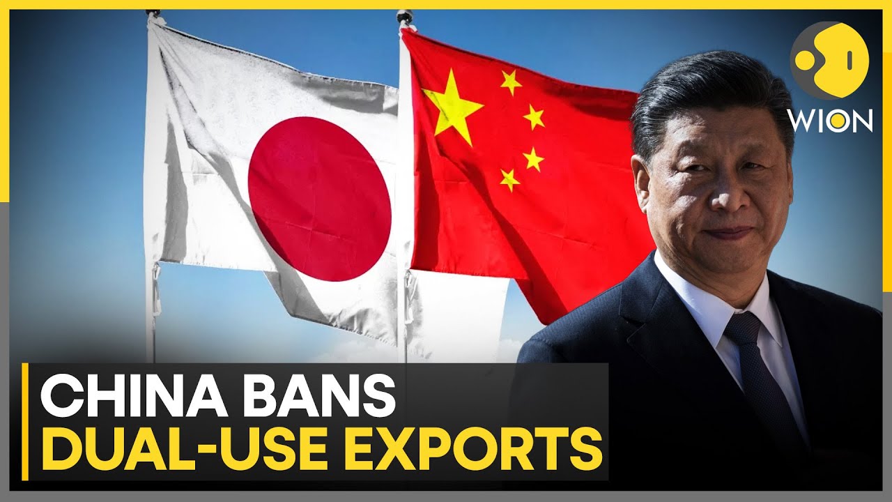 Japan–China Tensions Rise as Beijing Restricts Dual-Use Goods | WION