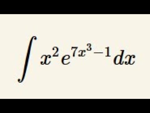 Całka nieoznaczona - metoda podstawiania - przykład