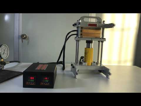 10 Ton Rosin Press | Dabpress dp-hr10t35v | Paired with Strongway Pump with gauge