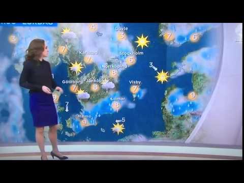 Heja soliga Sophia på TV4 Väder!