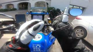 Ride to IdentoGO finger prints & found great lot to practice MotoJitsu skills