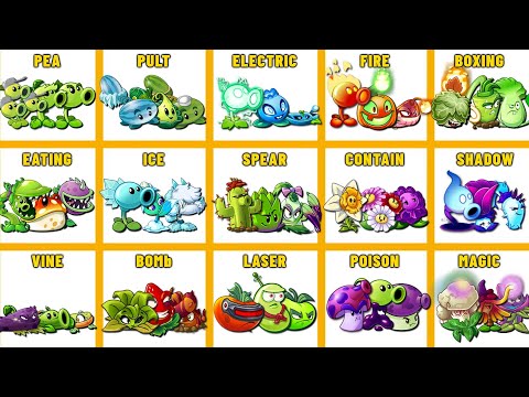 PVZ 2 - 15 Team Plants vs Super Team Zombies! Which Team Plant 's Best?