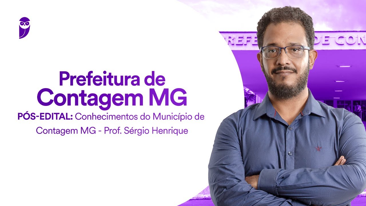 Prefeitura de Contagem MG - Pós-Edital: Conhecimentos do Município de Contagem MG