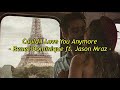 Could I Love You Anymore - Reneé Dominique ft. Jason Mraz (Lyrics) Could I Love You Anymore - Reneé Dominique ft. Jason Mraz (Lyrics)