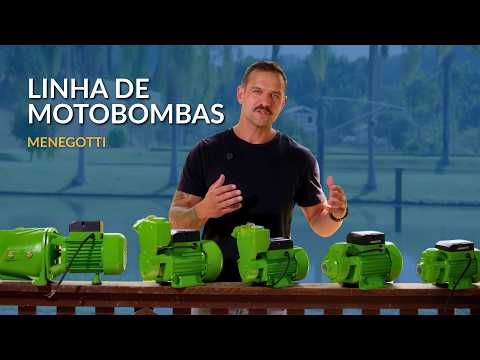 Motobomba Centrífuga 3CV 220V 60Hz MCM3000 MENEGOTTI-40861310 - Vídeo
