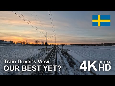 4K CABVIEW: Our best video yet? (Stockholm to Borlänge)