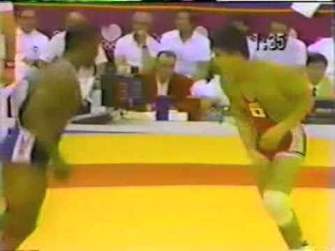 Nate Carr (USA) v. Kosei Akaishi (JPN) - 1988 Olympic Bronze Medal Match