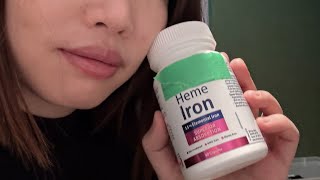 麻煩所有缺鐵性貧血的女生都去試試heme iron血紅素鐵 #hemeiron #貧血 #缺鐵 #月經