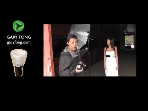 Off-Camera Flash comparison of Lightsphere vs. Umbrella