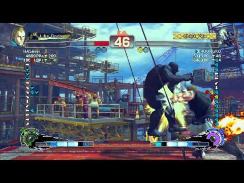 HASever (Abel) vs Poongko (Seth) - SSF4 Arcade Edition Xbox Live Ranked Match