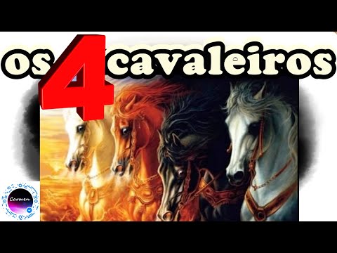 OS 4 CAVALEIROS DO APOCALIPSE  e suas missões aqui na terra. SURPREENDENTE!