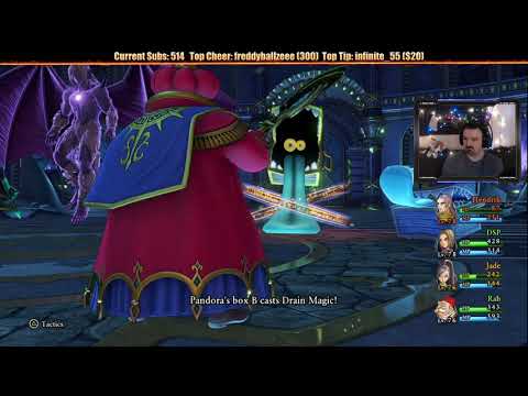 Dragon Quest XI playthrough pt90 - Calasmos Battle and Ending! (final, GREAT GAME!)