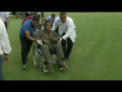 Jaime David es trasladado al hospital Ramón de Lara, en San Isidro