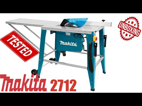 MAKITA 2712 2000W 315mm Table Saw - unboxing