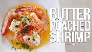 Best Butter Poached Shrimp recipe by SAM THE COOKING GUY