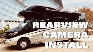 Step-by-Step Winnebago Navion / View Wolfbox Wired Rearview Camera Wiring and Installation