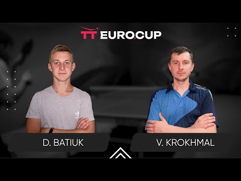 19:40 Dmytro Batiuk - Vitalii Krokhmal 13.12.2023 TT Euro.Cup  Ukraine Master. TABLE 3