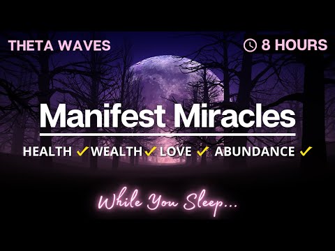 Unlock Abundance and Miracles WHILE YOU SLEEP! 💤 Health | Wealth | Love ✨ 30 DAYS ✨