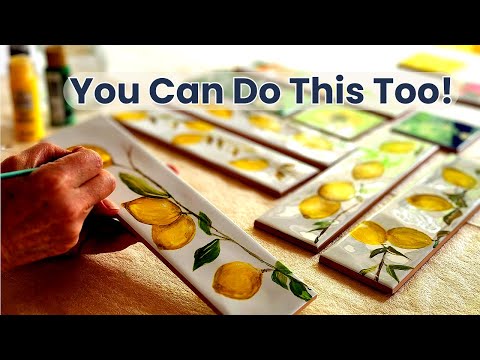 Painting Tiles (It’s Easier Than You Think!)