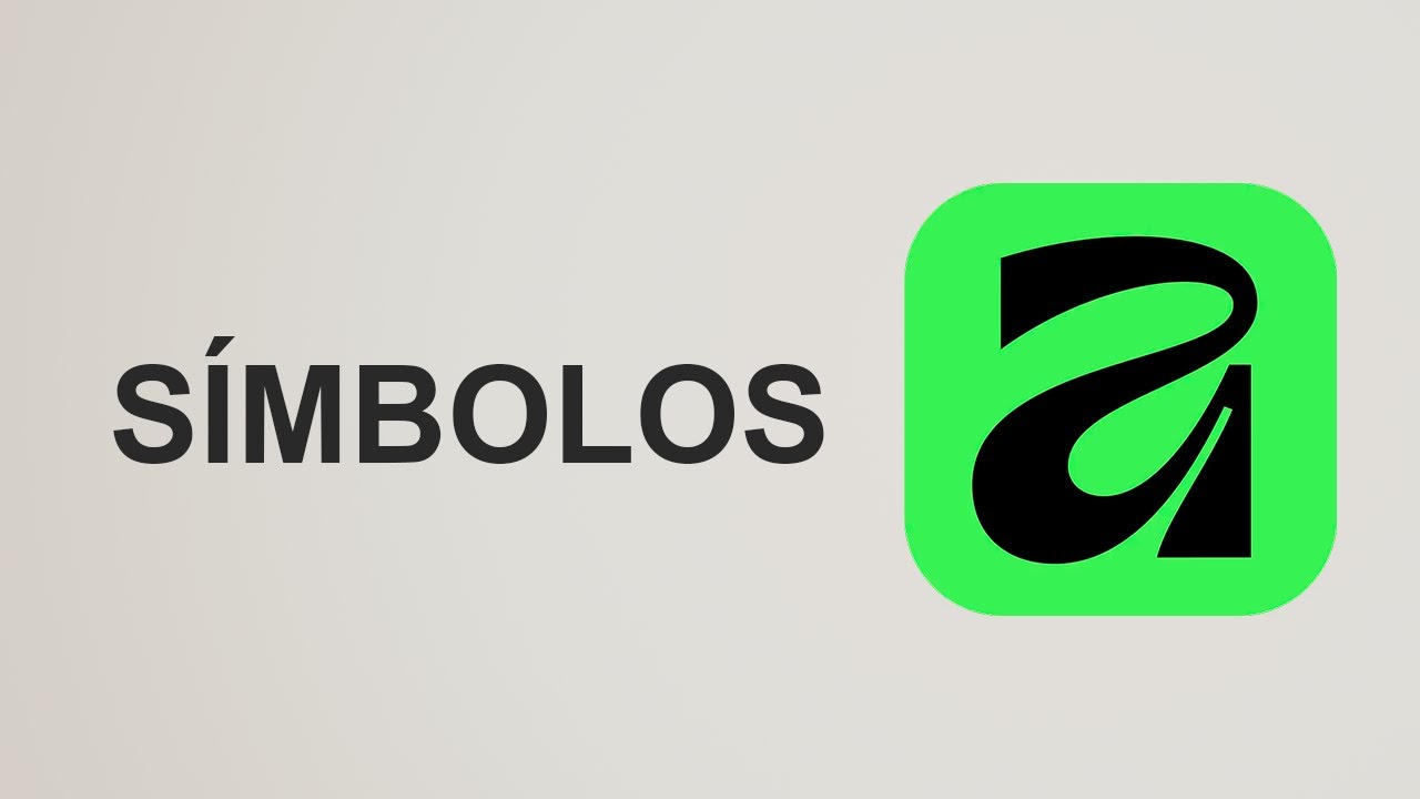 Los Símbolos en Affinity