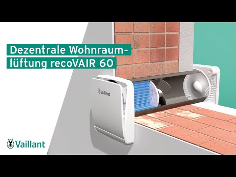 Dezentrale Wohnraumlüftung recoVAIR 60