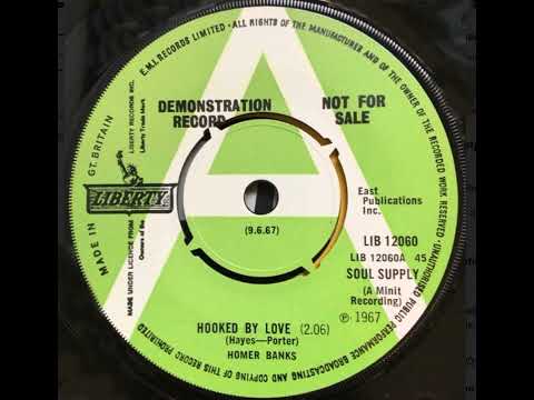 Homer Banks - Hooked By Love - UK Liberty Records Demo Released 09.06.67