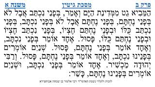 מסכת גיטין פרק ב משנה א
