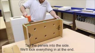 Trough Assembly using H-Clip fasteners