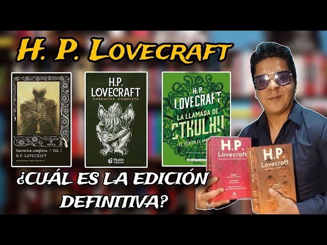 Vídeo relacionado con Obras Completas Lovecraft