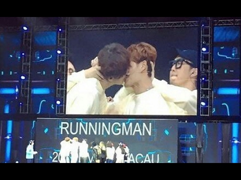 [FanCam] Running Man Fanmeet in Macau - Lee Kwang Soo Pepero kisses and More!!!