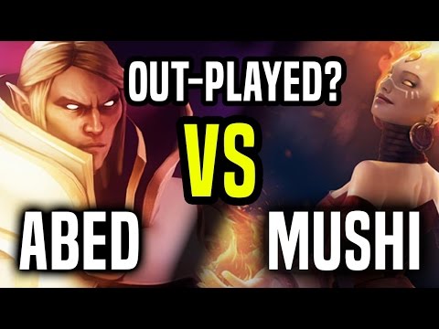 Exort Invoker by Abed vs Mushi - Intense MMR Game Dota 2