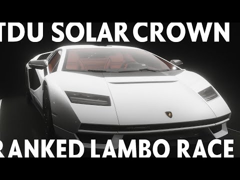 Ranked Race Lambo vs Lambo Test Drive Unlimited - Solar Crown