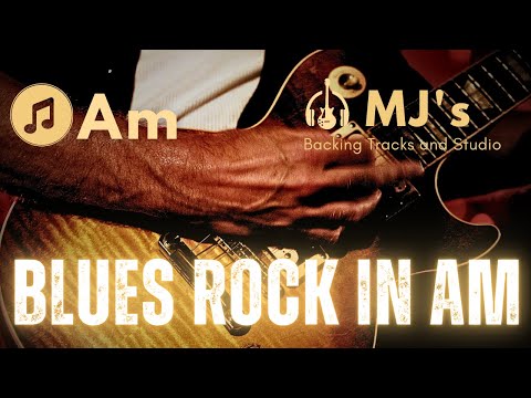 ZZ Top style Straight Blues Rock in A minor | Backing Track