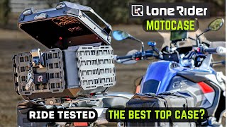 Lone Rider MotoCase Review | Best Motorcycle Top Case Ever ?